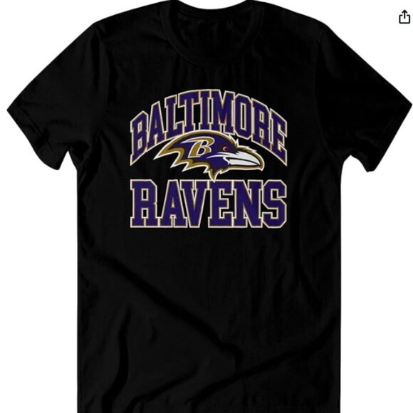 Baltimore Ravens Football Sweatshirt, Baltimore Ravens Football Shirt Tee - Picture 2 of 2